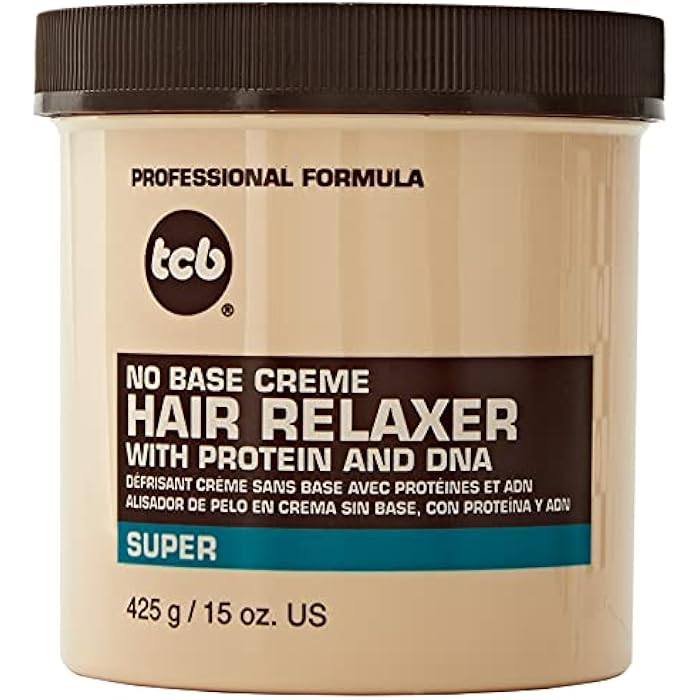 Tcb Hair Relaxer No Base Creme 15oz. Super Jar - Image 1